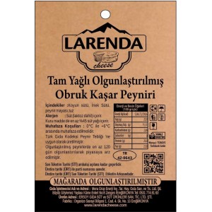 OBRUK KAŞAR PEYNİRİ - 1KG -