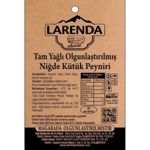 LARENDA KÜTÜK PEYNİRİ 500gr